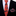 Thin: Red, Black Abstract Necktie and Abstract Square