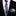 Thin Tie: Blue, Red, Yellow and White Abstract Tie and Matching Square