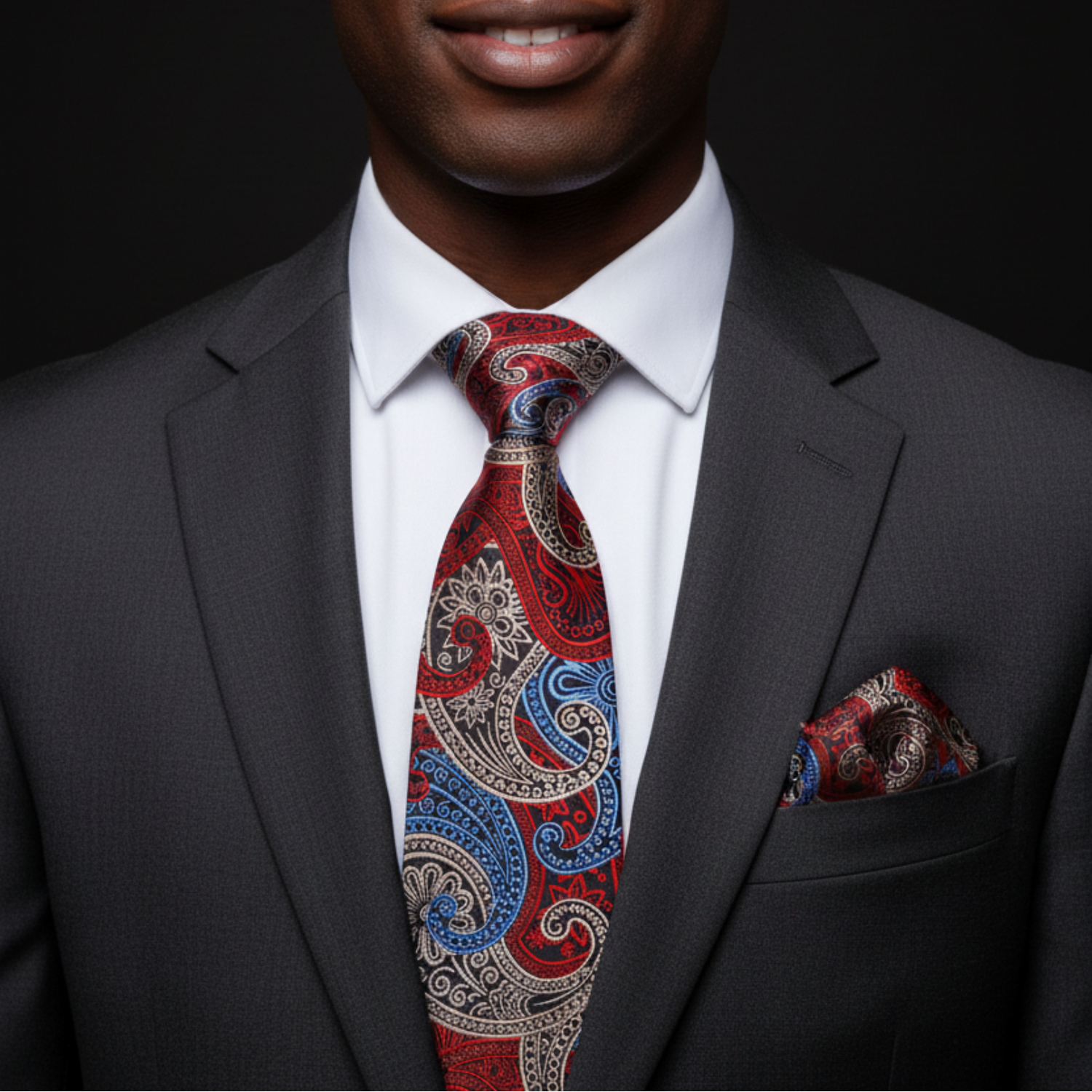 Bold Paisley Necktie Collection