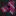 Red and blue striped tie and square on a dark marble surface