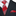 Premium view: Bright Red, Brown Paisley Check Tie and Square