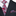 A Red, Black, White Paisley Pattern Necktie, With Matching Pocket Square