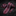 Alt View: Rich Red Floral Kids Necktie and Square