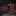 Thin Tie: Red Peacock Abstract Necktie and Deep Red Square