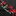 Red and Green Inkblot Tie Keep