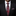 Man wearing a black suit with a red paisley tie and matching pocket square.