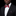 Man wearing red and black bow tie and accenting square