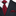 A Red and Black Checker Pattern Silk Necktie With Matching Pocket Square
