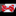 Red Light Blue Stripe Bow Tie  