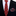 Thin: Red Medallions Necktie and Accenting Square