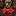 Red with Christmas Tree and Bell Bow Tie and Square