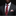 Man wearing a dark suit with a colorful tie against a black background