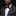 Red Lined Bow Tie and Square on Man