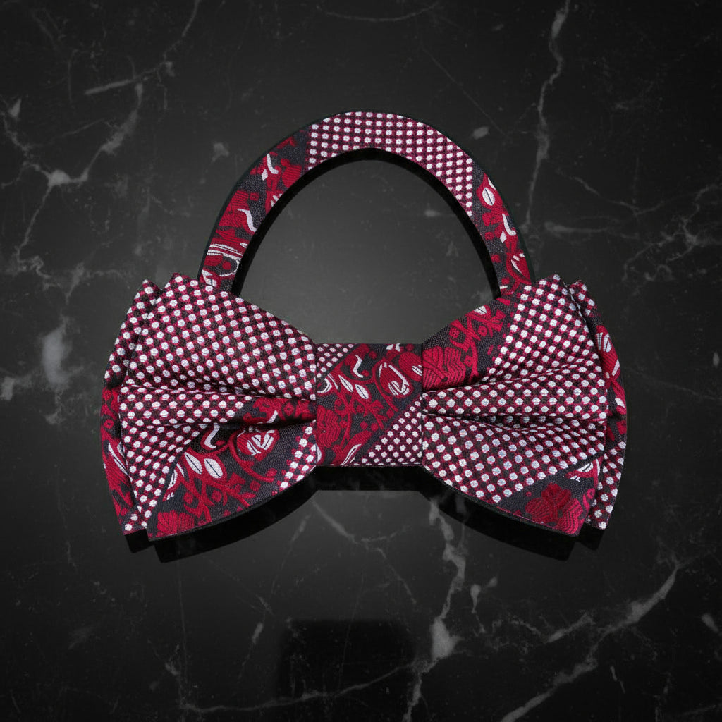 Red pre Tied Bow Tie