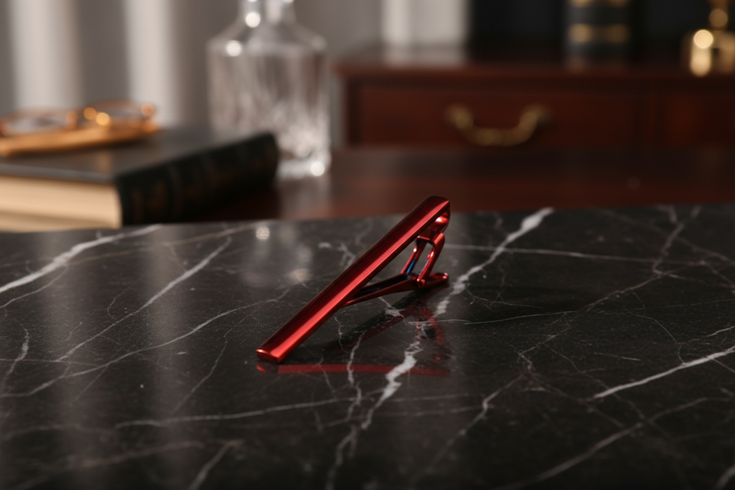 Red Tie Bar