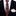 Thin Tie: Deep Red, Red, White Zinnia Flowers Necktie and Off White Square