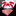 Main View: Red, White Block Stripe Bow Tie with Accenting Red Pocket Square