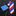 Blue handkerchief and red, white, and blue striped tie on a white background