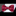 A Red, White Blue Stripes Pattern Self Tie Bow Tie