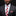 Man wearing a gray suit with a red and white checkered tie and pocket square on a black background