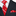 Premium Red, White, Green Stripe and Christmas Tree Tie and Pocket Square