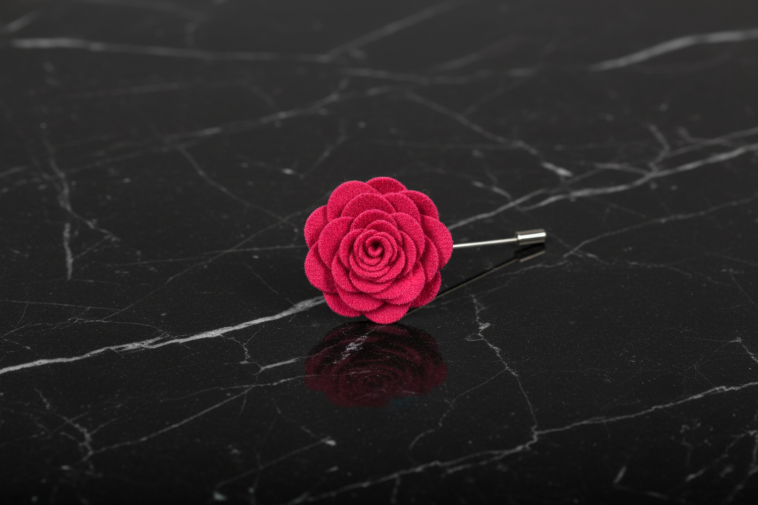 Rich Pink Lapel Pin