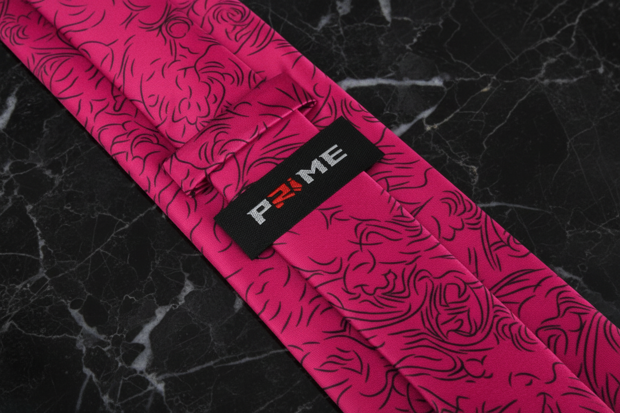 Rose Gold Eternal Abstract Tie Keep