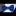 Blue Geometric Bow Tie