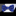 Blue, Grey Floral Bow Tie  