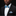 Blue and White Checker Bow Tie and Square on Man