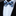 Shades of Blue Check Bow Tie