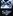 A multicolored geometric check pattern bow tie in shades of blue 