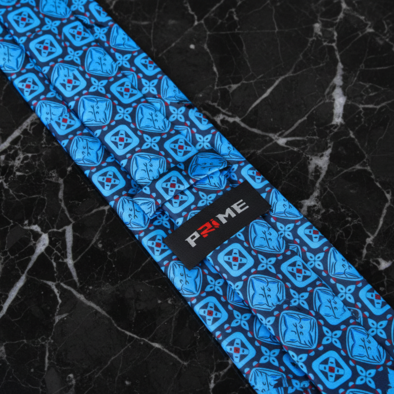Blue Emeralds Necktie Keep