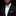 Man wearing a black suit with a blue patterned bow tie and matching pocket square on a black background