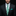 Man wearing a black suit with a green patterned tie and matching pocket square on a dark background