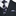 Shades of Grey and Black Camo Necktie and Square