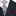 Shades of Grey and Deep Red Stripe Paisley Necktie and Accenting Red Square
