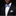 Man wearing a black suit with a blue bow tie and striped pocket square on a black background