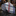 Shades of White Brown Red Stripe and Flowers Necktie