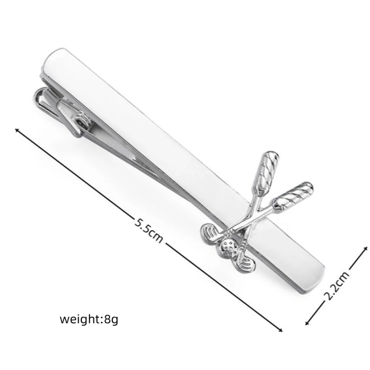 Tier Bar Dimensions 5.5CM, 2.2Cm, weight 8g