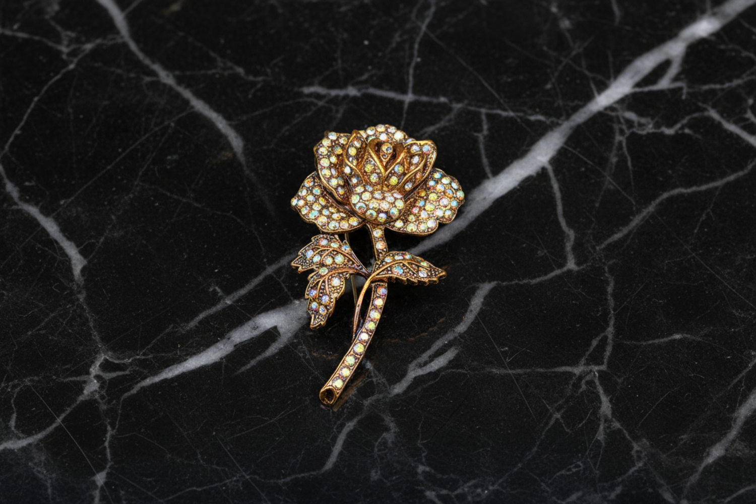 Yellow Rose Lapel Pin