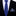 Thin Tie: Navy Blue Tie with Accenting Pocket Square