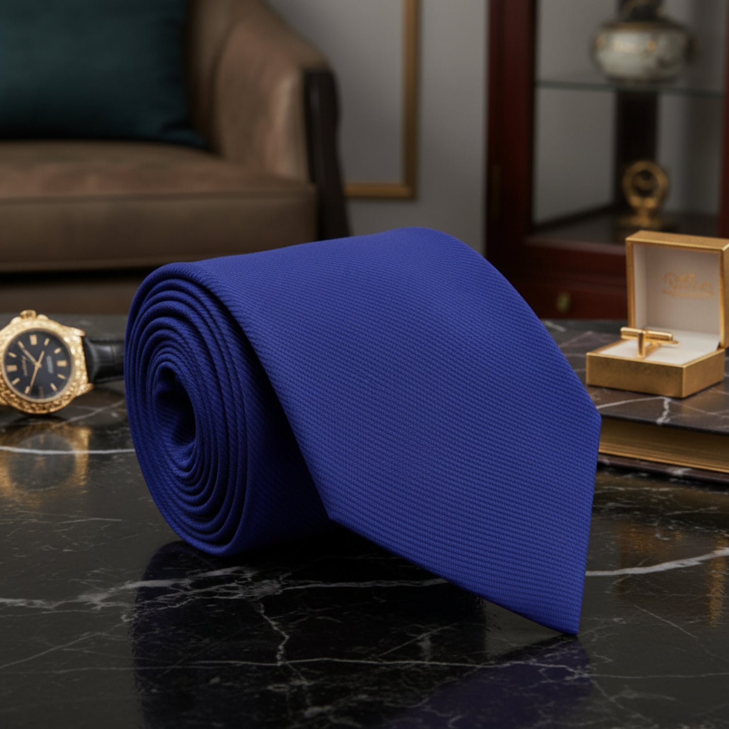 Navy Blue Tie