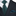 Solid Forest Green Necktie and Accenting Blue and Green Paisley Square