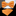 Solid Orange Bow Tie and Solid Square