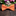 Solid Orange Blocks Bow Tie  