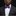 man wearing purple bow tie and accenting square
