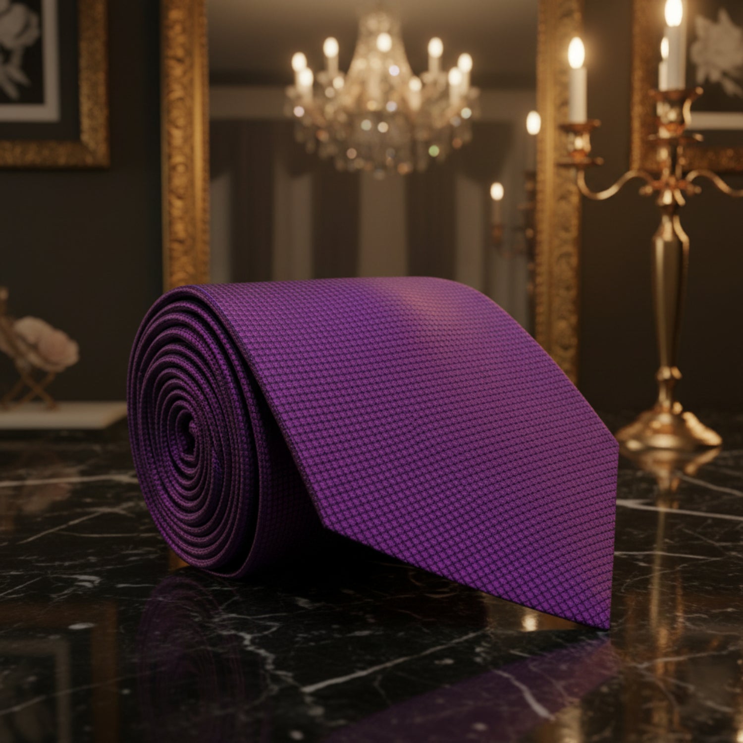Purple Tie 