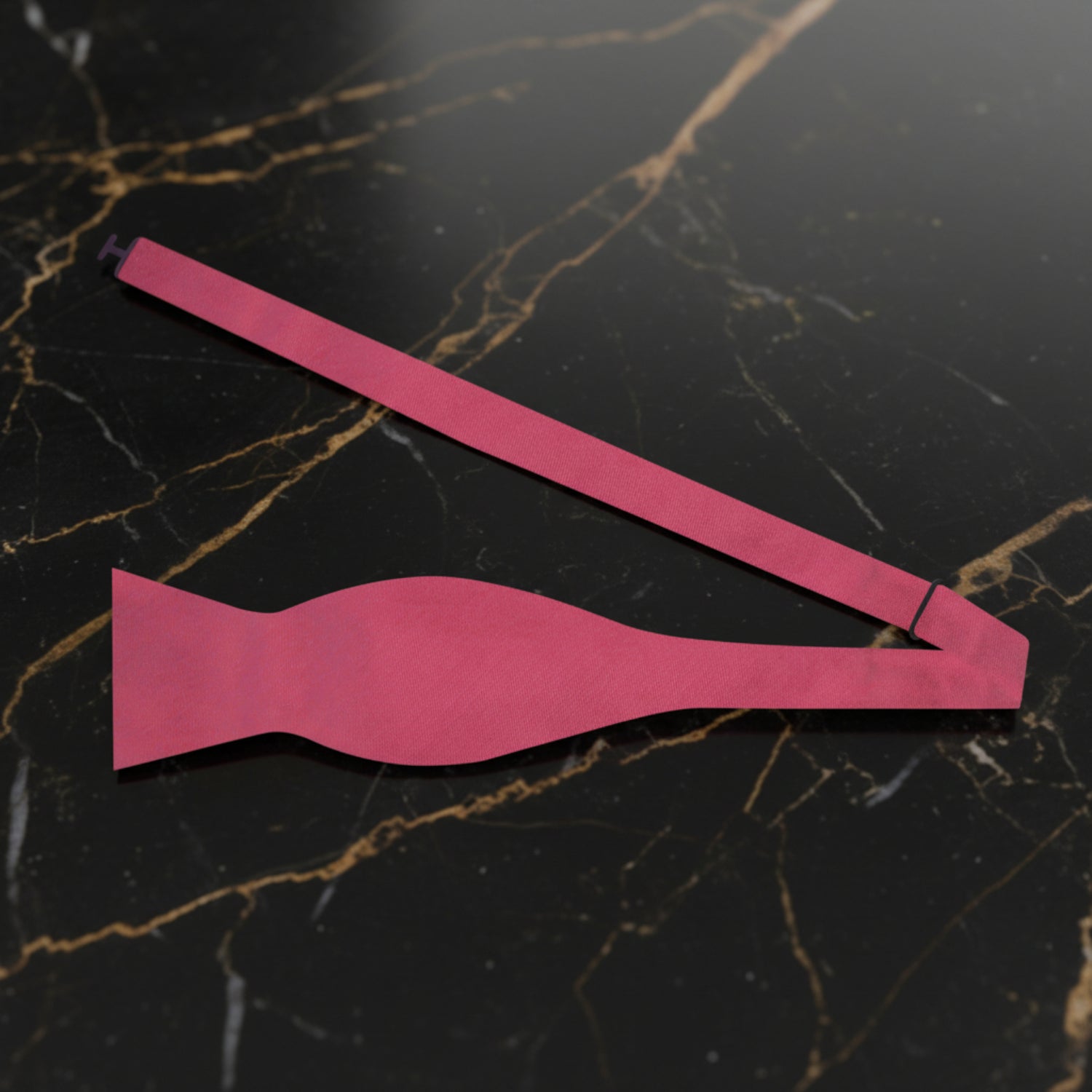 Raspberry Bow Tie Self Tie