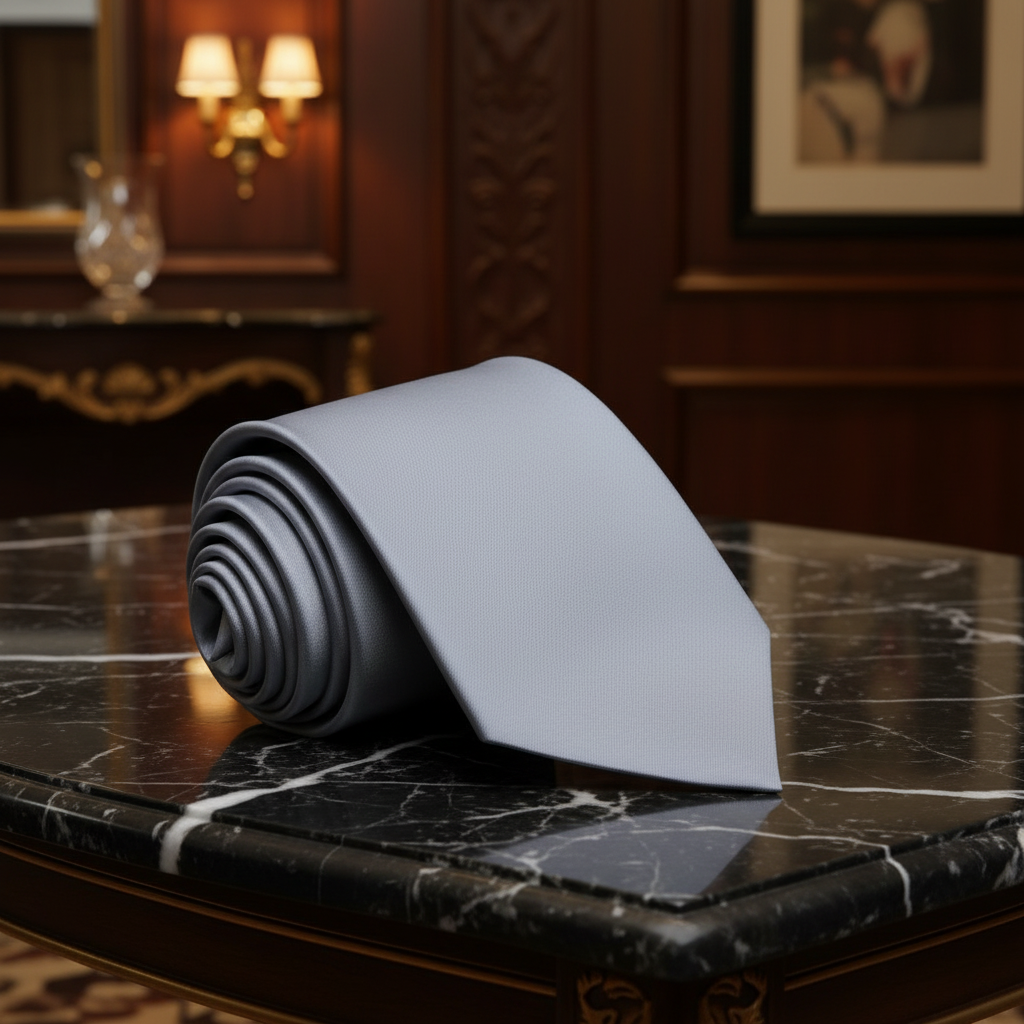 Grey Necktie 